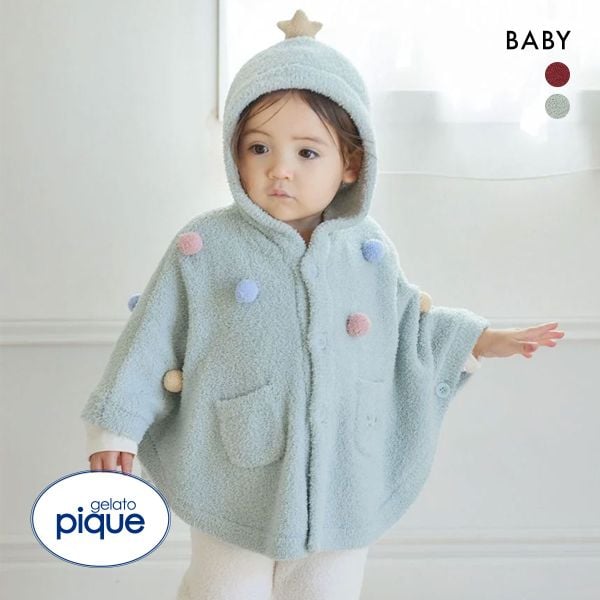 35%OFF ジェラートピケ キッズアンドベイビー ベビー HOLIDAY ベビモコポンチョ ジェラピケ ルームウェア パジャマ gelato pique Kids&Baby BABY 35%OFF ジェラートピケ キッズアンドベイビー ベビー HOLIDAY ベビモコポンチョ ジェラピケ ルームウェア パジャマ gelato pique Kids&Baby BABY