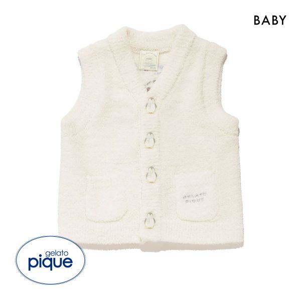 20%OFF ジェラートピケ キッズアンドベイビー ベビー ペンギンジャガードベスト ジェラピケ ルームウェア パジャマ gelato pique Kids&Baby BABY 20%OFF ジェラートピケ キッズアンドベイビー ベビー ペンギンジャガードベスト ジェラピケ ルームウェア パジャマ gelato pique Kids&Baby BABY