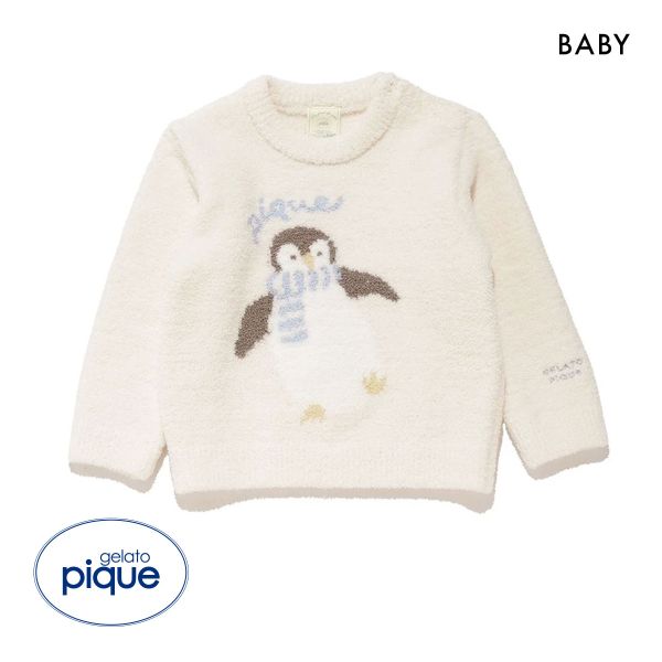 35%OFF ジェラートピケ キッズアンドベイビー ベビー ペンギンジャガード プルオーバー ジェラピケ ルームウェア パジャマ gelato pique Kids&Baby BABY 35%OFF ジェラートピケ キッズアンドベイビー ベビー ペンギンジャガード プルオーバー ジェラピケ ルームウェア パジャマ gelato pique Kids&Baby BABY