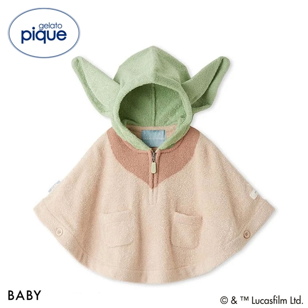 ジェラートピケ STAR WARS キッズアンドベイビー ベビー ポンチョ ジェラピケ スターウォーズ ルームウェア gelato pique Kids＆Baby BABY