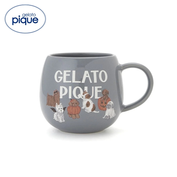 ジェラートピケ HALLOWEEN cafe ナイトパレードDOGSマグカップ ジェラピケ gelato pique ハロウィン
