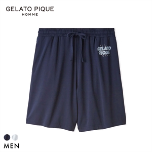 ジェラートピケ オム メンズ 接触冷感 レーヨンシャークハーフパンツ ジェラピケ パジャマ GELATO PIQUE HOMME