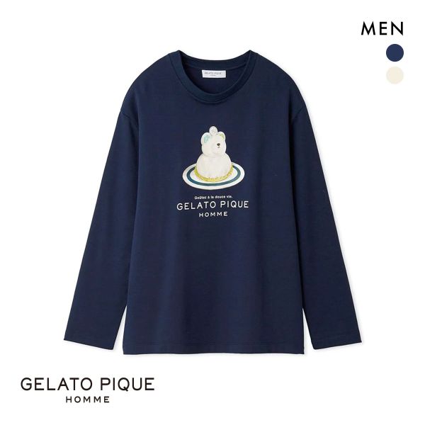 30%OFF ジェラートピケ オム メンズ インレイベアケーキロンT ジェラピケ パジャマ ルームウェア GELATO PIQUE HOMME 30%OFF ジェラートピケ オム メンズ インレイベアケーキロンT ジェラピケ パジャマ ルームウェア GELATO PIQUE HOMME