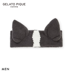 ジェラートピケ オム メンズ エアリーモコドッグヘアバンド ジェラピケ パジャマ ルームウェア GELATO PIQUE HOMME
