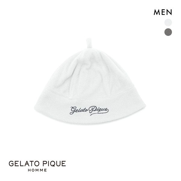 20%OFF ジェラートピケ オム メンズ パイルロゴ刺繍セーラーハット gelato pique HOMME 20%OFF ジェラートピケ オム メンズ パイルロゴ刺繍セーラーハット gelato pique HOMME