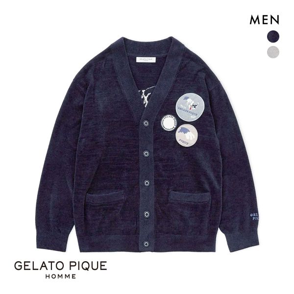20%OFF ジェラートピケ オム メンズ KOUSUKE SHIMIZU エアモコジャガードカーディガン ジェラピケ パジャマ ルームウェア gelato pique HOMME 20%OFF ジェラートピケ オム メンズ KOUSUKE SHIMIZU エアモコジャガードカーディガン ジェラピケ パジャマ ルームウェア gelato pique HOMME