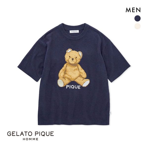 20%OFF ジェラートピケ オム メンズ エアモコベアジャガードプルオーバー ジェラピケ パジャマ ルームウェア gelato pique HOMME 20%OFF ジェラートピケ オム メンズ エアモコベアジャガードプルオーバー ジェラピケ パジャマ ルームウェア gelato pique HOMME