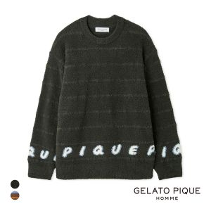 ジェラートピケ オム メンズ TRICK GHOSTワンポイントロンT