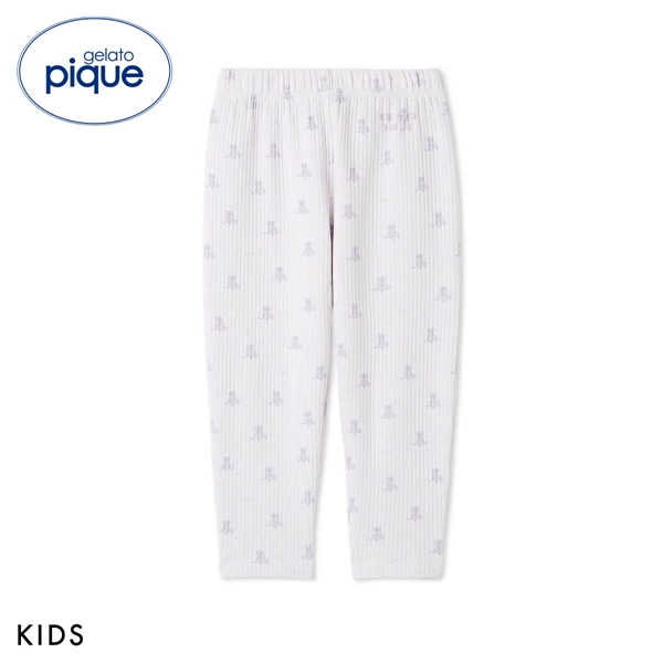 ジェラートピケ キッズアンドベイビー キッズ ぬいぐるみ柄ロングパンツ ジェラピケ ルームウェア パジャマ gelato pique Kids＆Baby KIDS