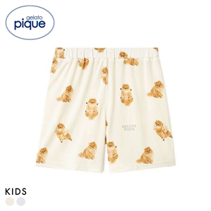 ジェラートピケ キッズアンドベイビー キッズ ドッグ柄ショートパンツ ジェラピケ gelato pique Kids＆Baby KIDS