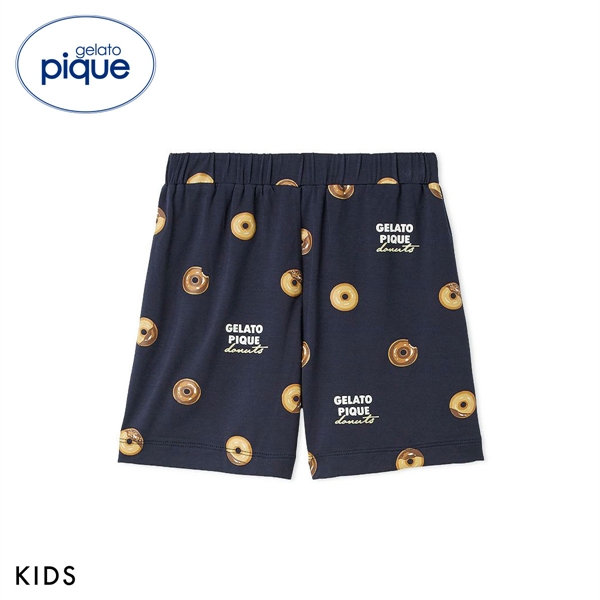 ジェラートピケ キッズアンドベイビー キッズ ドーナツ総柄パンツ ジェラピケ ルームウェア パジャマ gelato pique Kids＆Baby KIDS