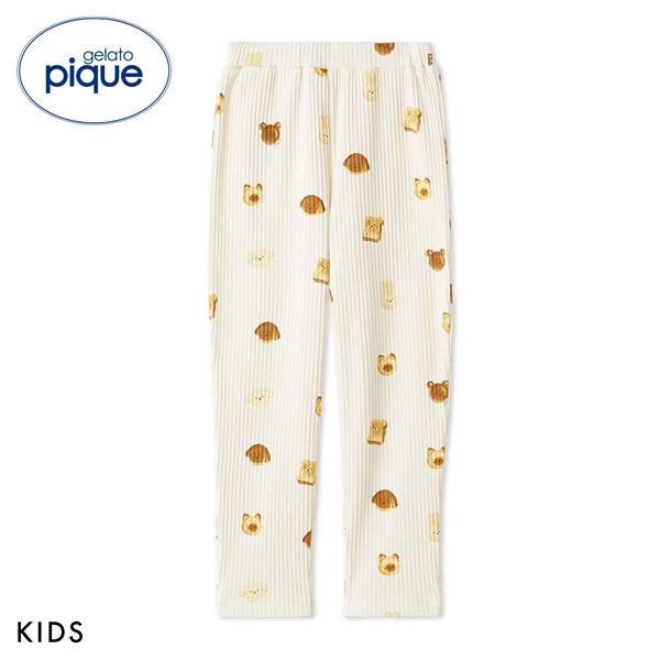ジェラートピケ キッズアンドベイビー キッズ アニマルブレッド柄ロングパンツ パジャマ ルームウェア gelato pique Kids＆Baby KIDS