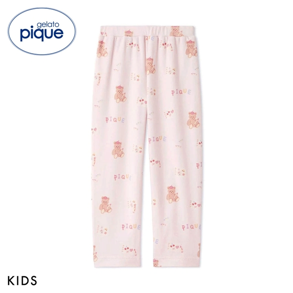ジェラートピケ キッズアンドベイビー キッズ ドローイングベア柄ロングパンツ ジェラピケ gelato pique Kids＆Baby KIDS