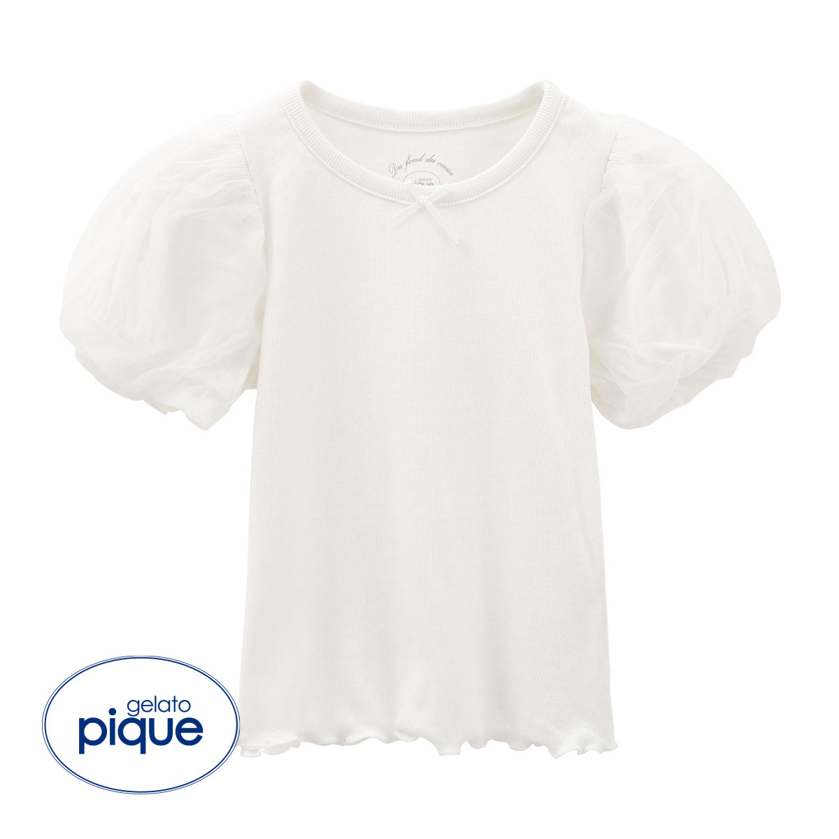 ジェラートピケ キッズアンドベイビー gelato pique Kids＆Baby 【販路限定】【KIDS】スターチュールプルオーバー ジェラピケ(OW-オフホワイト-XXS)