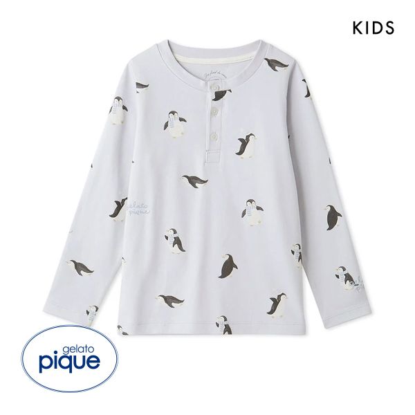 35%OFF【メール便(15)】 ジェラートピケ キッズアンドベイビー キッズ ペンギン柄ロンT ジェラピケ ルームウェア パジャマ gelato pique Kids&Baby KIDS 35%OFF【メール便(15)】 ジェラートピケ キッズアンドベイビー キッズ ペンギン柄ロンT ジェラピケ ルームウェア パジャマ gelato pique Kids&Baby KIDS