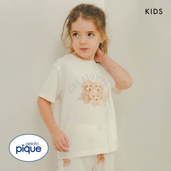 30%OFF【メール便(15)】 ジェラートピケ キッズアンドベイビー キッズ トイプードルワンポイントTシャツ ジェラピケ gelato pique Kids&Baby KIDS 30%OFF【メール便(15)】 ジェラートピケ キッズアンドベイビー キッズ トイプードルワンポイントTシャツ ジェラピケ gelato pique Kids&Baby KIDS