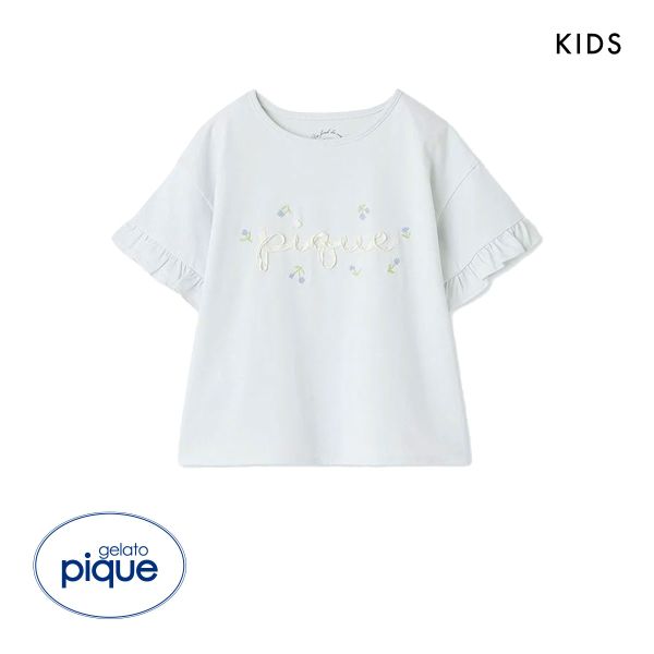ジェラートピケ キッズアンドベイビー 販路限定 キッズ ロゴワンポイントTシャツ ジェラピケ ルームウェア gelato pique Kids＆Baby KIDS