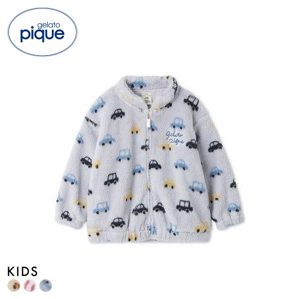 ジェラートピケ キッズアンドベイビー キッズ フリースブルゾン ジェラピケ ルームウェア gelato pique Kids＆Baby KIDS