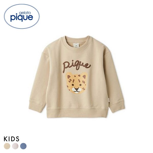 ジェラートピケ キッズアンドベイビー キッズ 裏毛ワンポイントプルオーバー ジェラピケ gelato pique Kids＆Baby KIDS