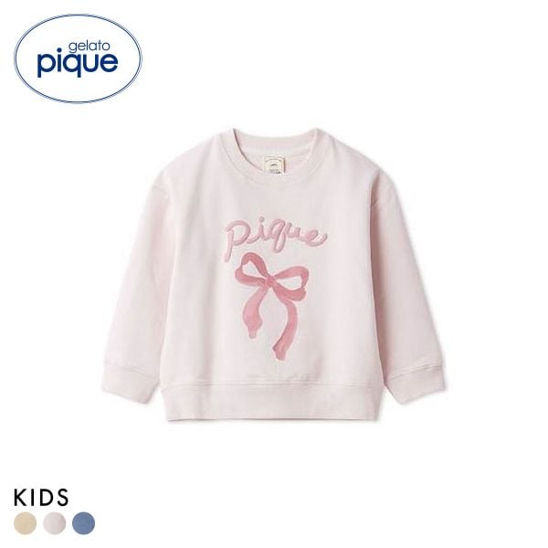 ジェラートピケ キッズアンドベイビー キッズ 裏毛ワンポイントプルオーバー ジェラピケ gelato pique Kids＆Baby KIDS
