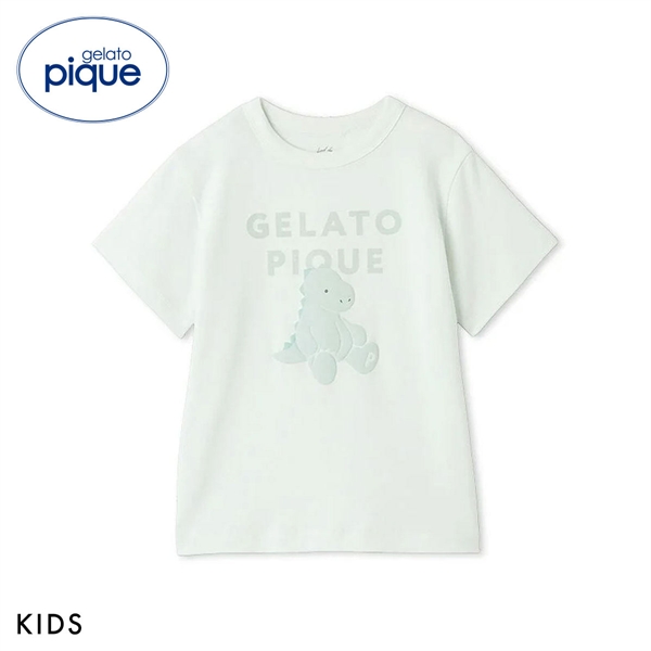 ジェラートピケ キッズアンドベイビー キッズ ぬいぐるみワンポイントTシャツ ジェラピケ ルームウェア gelato pique Kids＆Baby KIDS