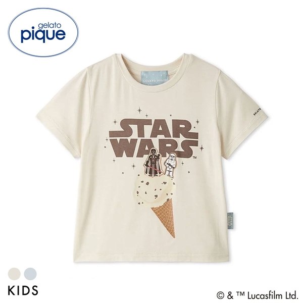 ジェラートピケ STAR WARS キッズアンドベイビー キッズ ワンポイントTシャツ ジェラピケ スターウォーズ ルームウェア gelato pique Kids＆Baby KIDS
