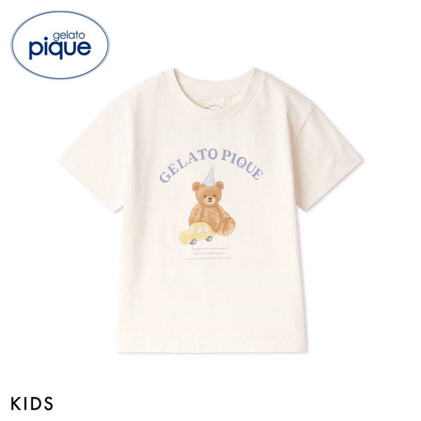 ジェラートピケ キッズアンドベイビー キッズ パジャマパーティーワンポイントTシャツ ジェラピケ gelato pique Kids＆Baby KIDS