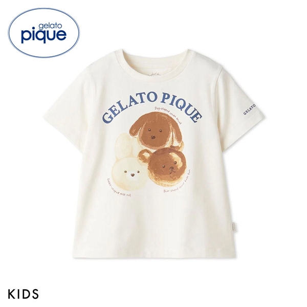ジェラートピケ キッズアンドベイビー キッズ アニマルブレッドワンポイントTシャツ パジャマ ルームウェア gelato pique Kids＆Baby KIDS