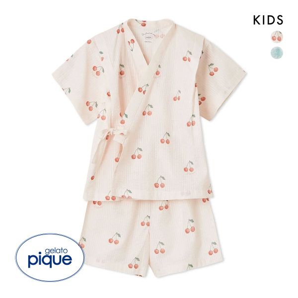 【メール便(30)】 ジェラートピケ キッズアンドベイビー キッズ 甚平セット ジェラピケ ルームウェア パジャマ gelato pique Kids 【メール便(30)】 ジェラートピケ キッズアンドベイビー キッズ 甚平セット ジェラピケ ルームウェア パジャマ gelato pique Kids