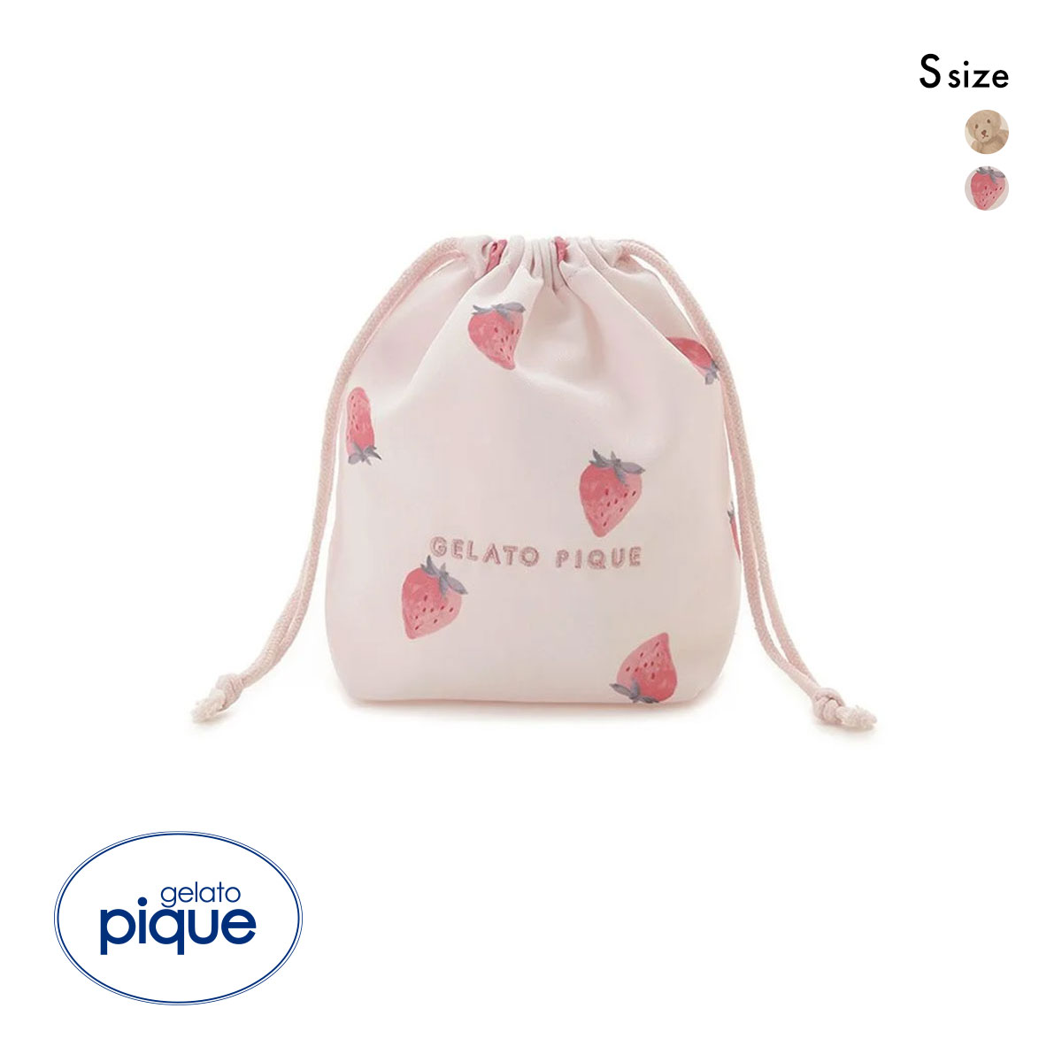 ジェラートピケ キッズアンドベイビー キッズ 巾着S ジェラピケ gelato pique Kids＆Baby KIDS(PI-ピンク-Free)