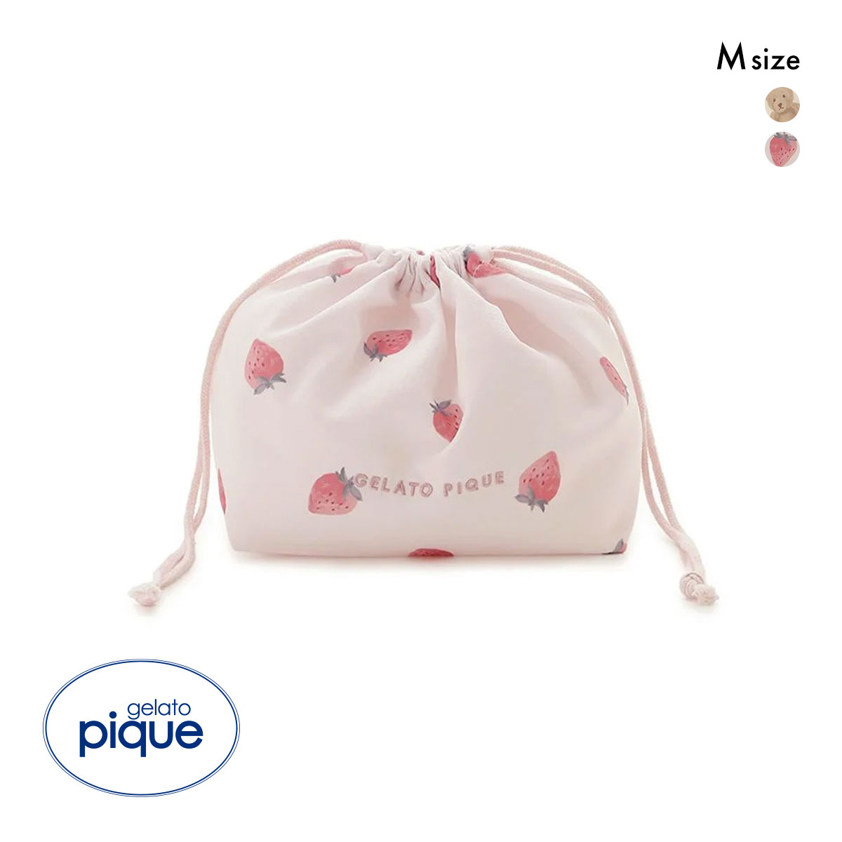 ジェラートピケ キッズアンドベイビー キッズ 巾着M ジェラピケ gelato pique Kids＆Baby KIDS(PI-ピンク-Free)