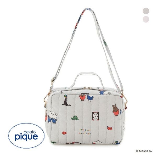 ジェラートピケ Dick Bruna キッズアンドベイビー キッズ キルティング総柄ショルダーバッグ ジェラピケ ルームウェア gelato pique