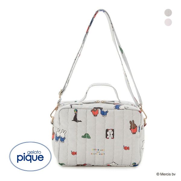 ジェラートピケ Dick Bruna キッズアンドベイビー キッズ キルティング総柄ショルダーバッグ ジェラピケ ルームウェア gelato pique