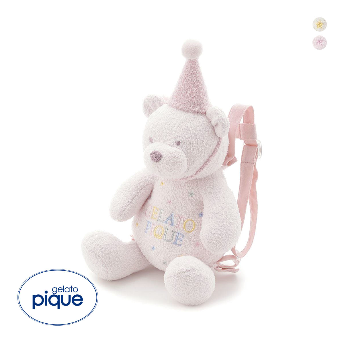 ジェラートピケ キッズアンドベイビー キッズ エアリーモコアニバーサリーベアリュック ジェラピケ gelato pique Kids＆Baby KIDS(PI-ピンク-Free)