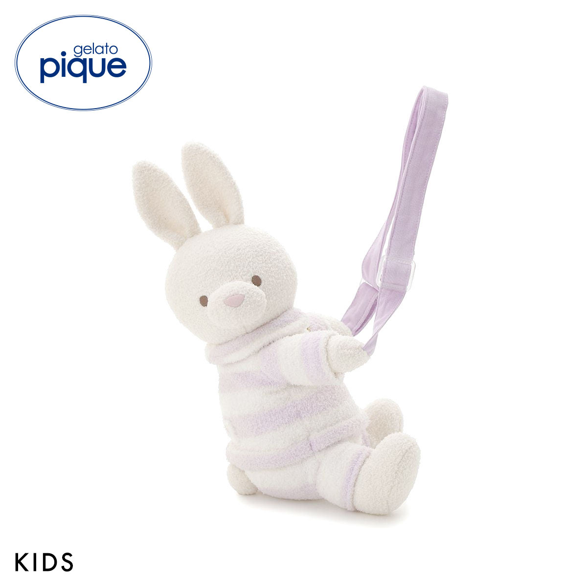 ジェラートピケ キッズアンドベイビー キッズ エアリーモコラビットポシェット ジェラピケ gelato pique Kids＆Baby KIDS(LV-ラベンダー-Free)