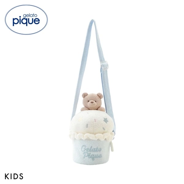 ジェラートピケ キッズアンドベイビー キッズ スムーズィーアイスクリームベアショルダーバッグ ジェラピケ gelato pique Kids＆Baby KIDS