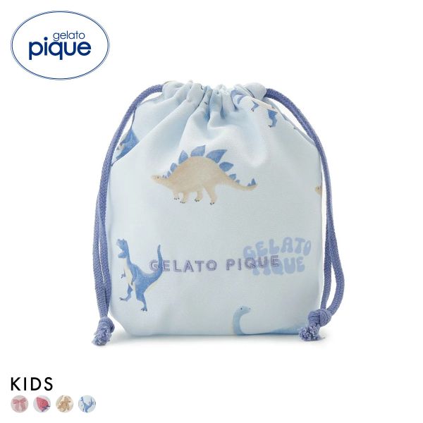 ジェラートピケ キッズアンドベイビー キッズ 入園入学グッズ 限定カラーあり 巾着Sサイズ ジェラピケ gelato pique Kids＆Baby KIDS