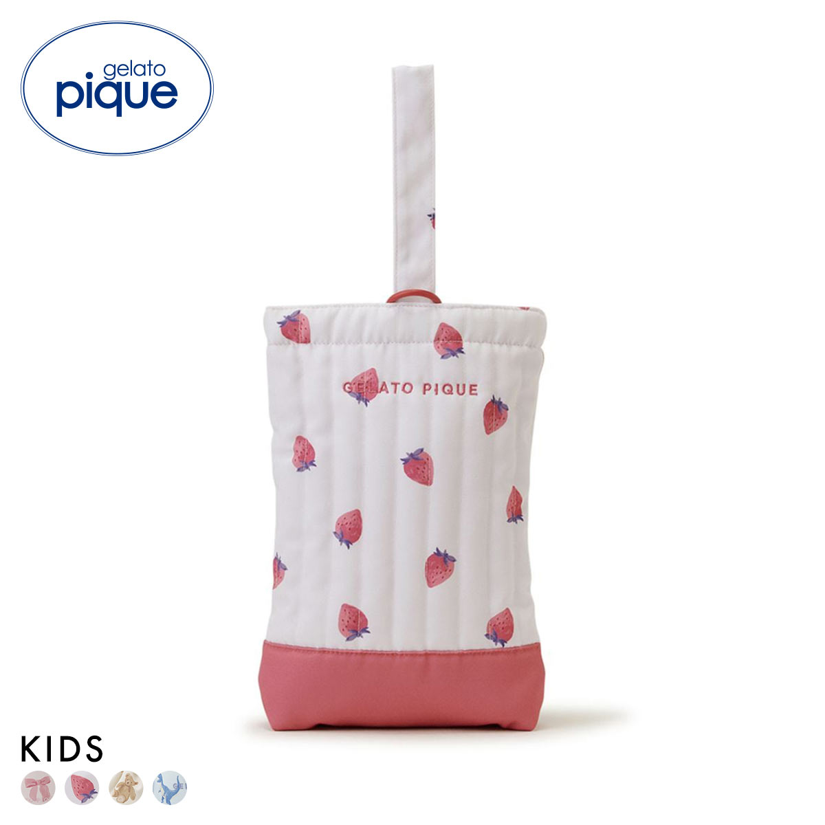 ジェラートピケ キッズアンドベイビー キッズ 入園入学グッズ 限定カラーあり シューズバッグ ジェラピケ gelato pique Kids＆Baby KIDS(OW-オフホワイト-Free)