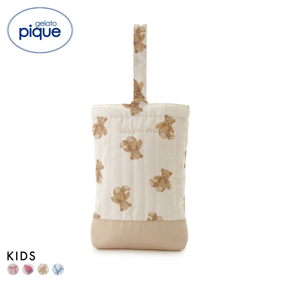 ジェラートピケ キッズアンドベイビー キッズ 入園入学グッズ 限定カラーあり シューズバッグ ジェラピケ gelato pique Kids＆Baby KIDS(BE-ベージュ-Free)