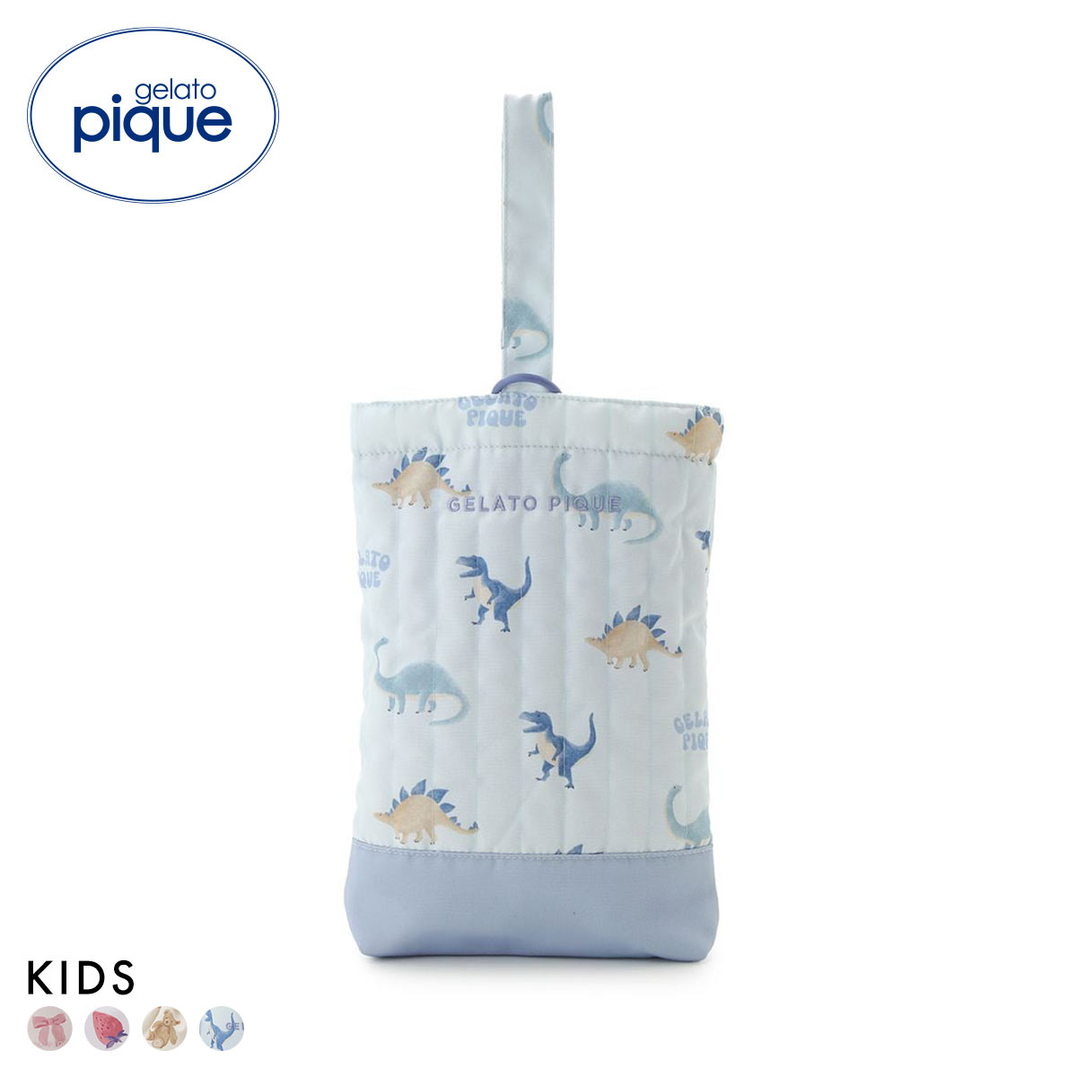 ジェラートピケ キッズアンドベイビー キッズ 入園入学グッズ 限定カラーあり シューズバッグ ジェラピケ gelato pique Kids＆Baby KIDS(BU-ブルー-Free)