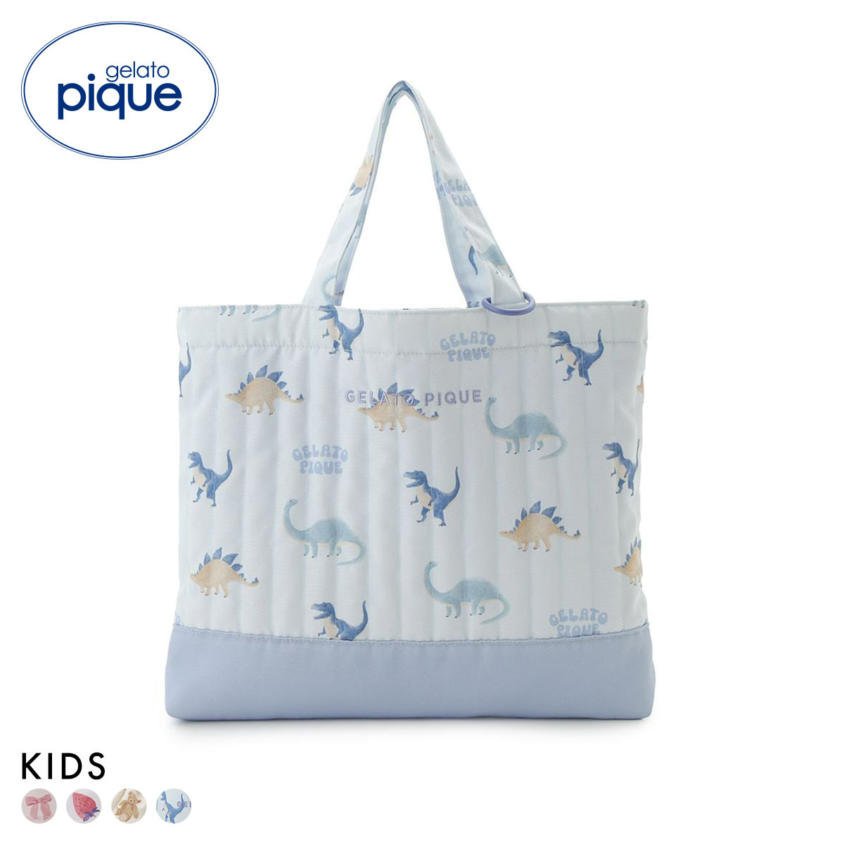 ジェラートピケ キッズアンドベイビー キッズ 入園入学グッズ 限定カラーあり レッスンバッグ ジェラピケ gelato pique Kids＆Baby KIDS(BU-ブルー-Free)