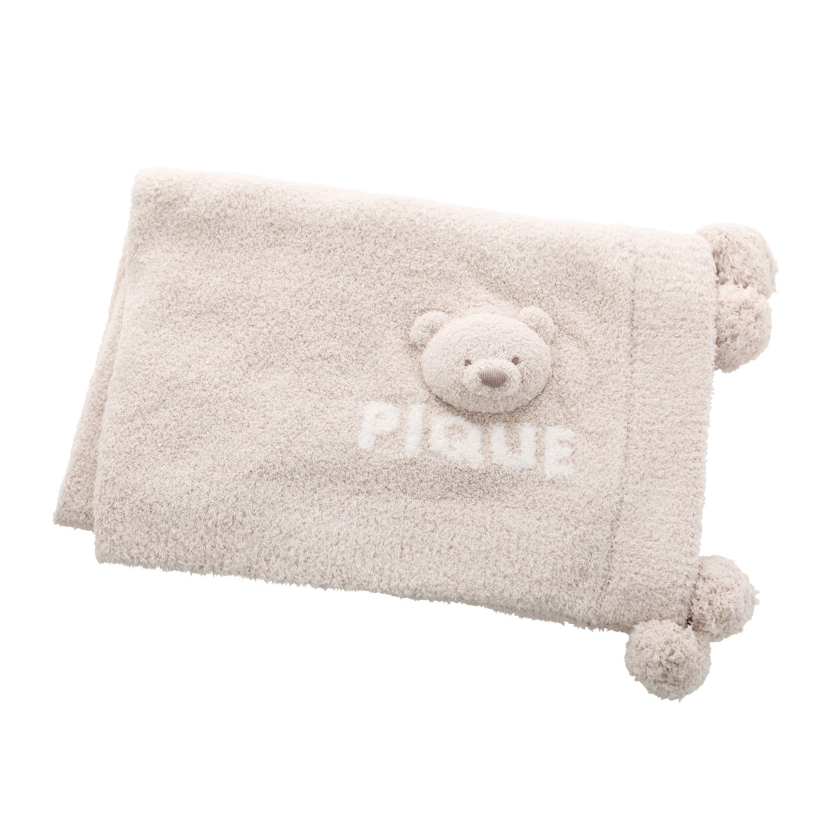 ジェラートピケ キッズアンドベイビー gelato pique Kids＆Baby 【KIDS】パウダーベアブランケット ジェラピケ(BE-ベージュ-Free)
