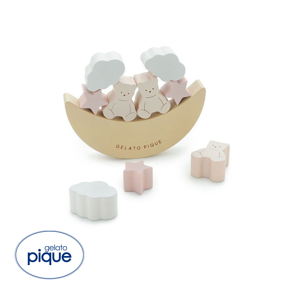 ジェラートピケ キッズアンドベイビー gelato pique Kids＆Baby 【KIDS】GELATO PIQUE バランス積み木 ジェラピケ(PA-パステル-Free)
