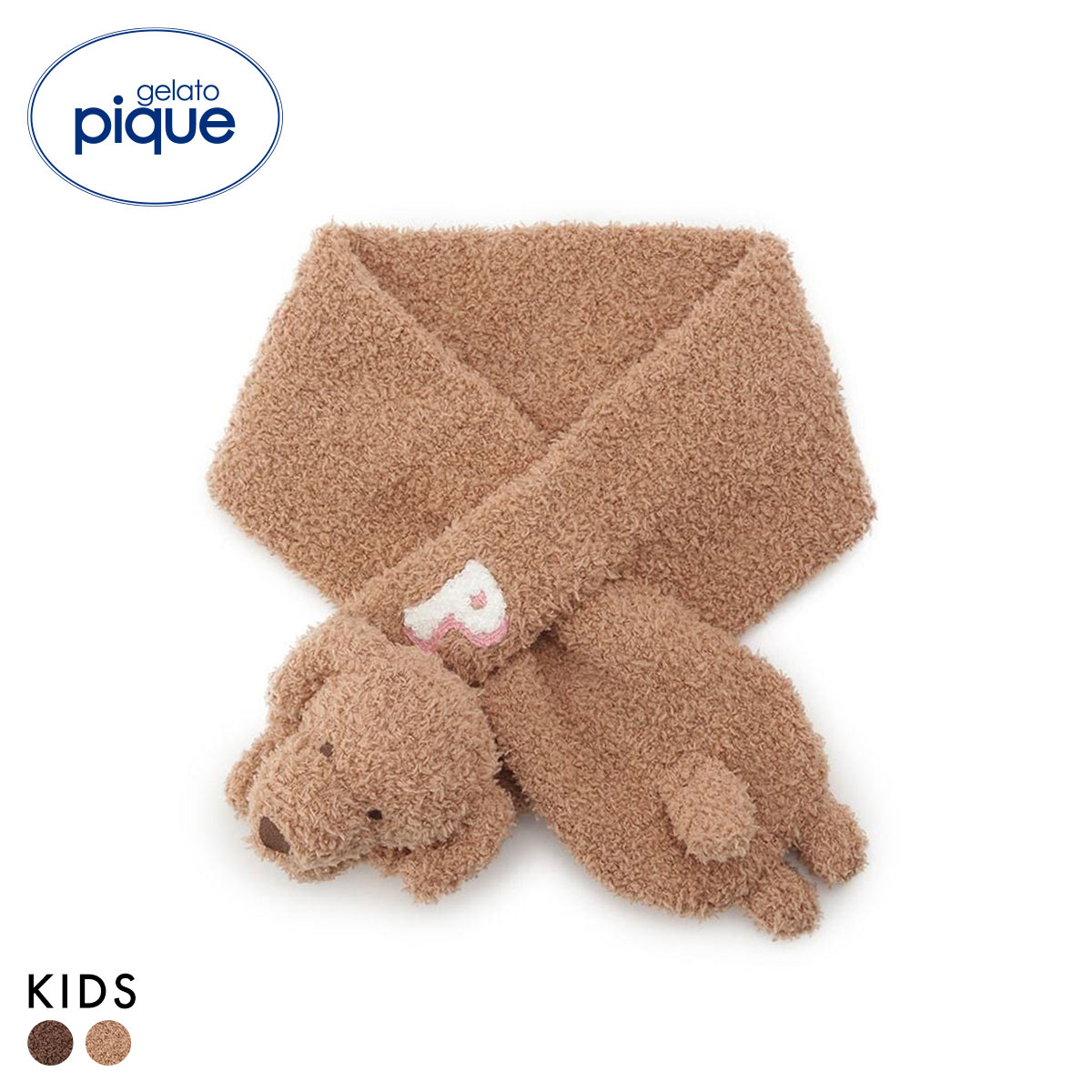 ジェラートピケ キッズアンドベイビー キッズ ベビモコダックスフンドティペット ジェラピケ gelato pique Kids＆Baby KIDS(BR-ブラウン-Free)