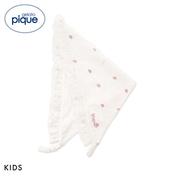 ジェラートピケ キッズアンドベイビー キッズ ストロベリー柄チュールバブーシュカ ジェラピケ ルームウェア gelato pique Kids＆Baby KIDS