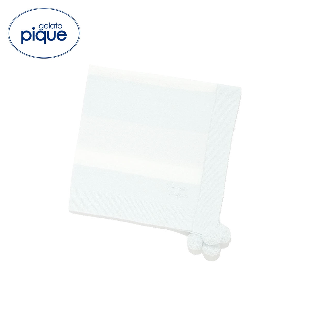 ジェラートピケ キッズアンドベイビー キッズ グラデーションボーダーブランケット ジェラピケ gelato pique Kids＆Baby KIDS(MI-ミント-Free)