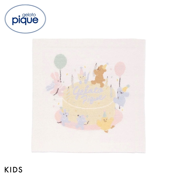 ジェラートピケ キッズアンドベイビー キッズ フェイバリットモチーフジャガードブランケット KIDS gelato pique Kids＆BABY