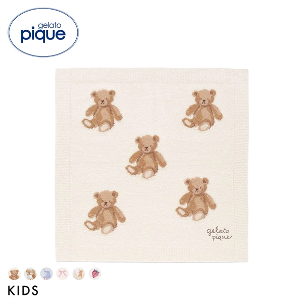 ジェラートピケ キッズアンドベイビー キッズ フェイバリットモチーフジャガードブランケット KIDS gelato pique Kids＆BABY