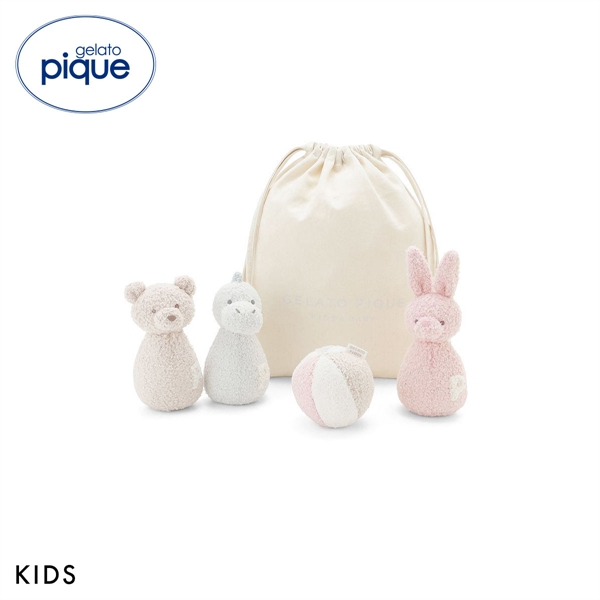 ジェラートピケ キッズアンドベイビー キッズ パウダーアニマルボーリングトイ ジェラピケ gelato pique Kids＆BABY KIDS