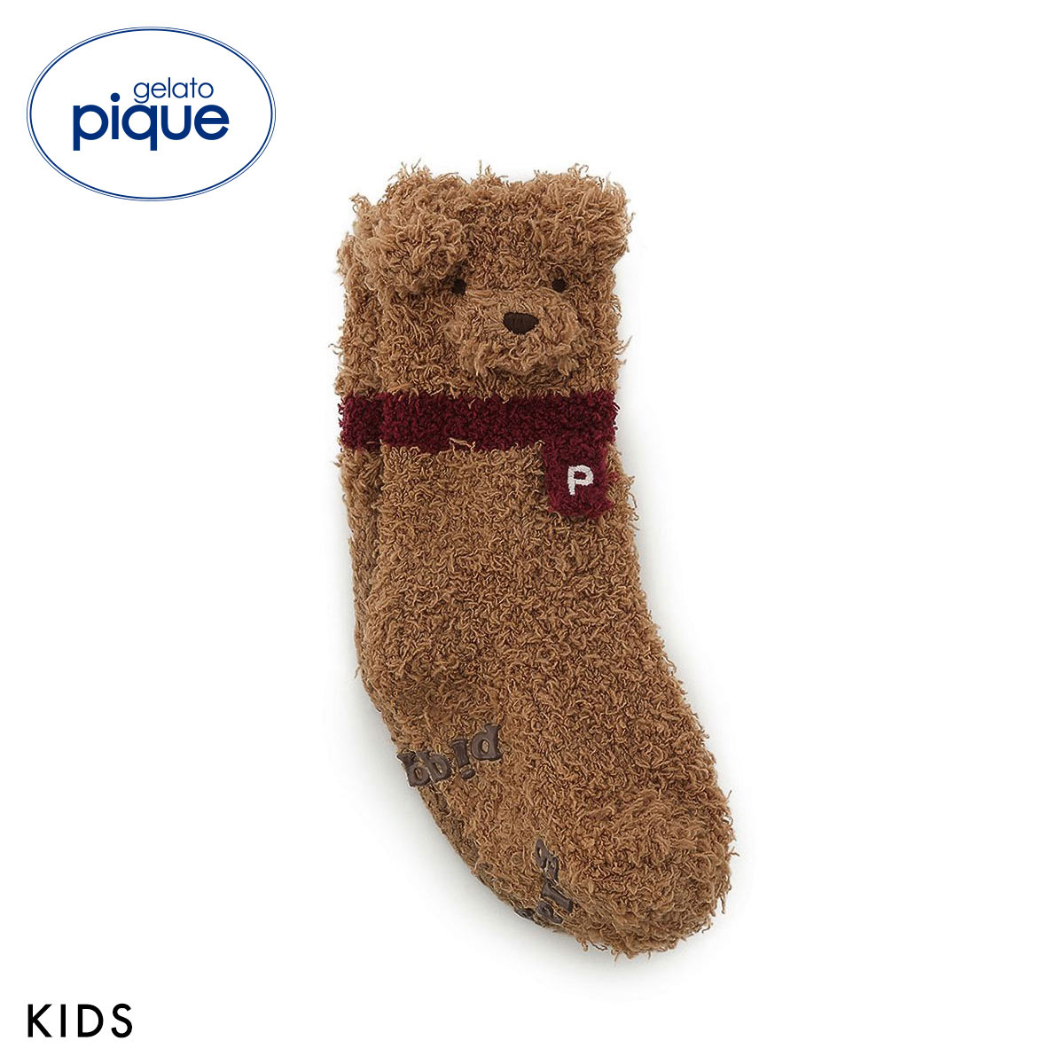 ジェラートピケ キッズアンドベイビー キッズ HOLIDAY KIDS ジェラートベアソックス ジェラピケ gelato pique Kids＆Baby(BE-ベージュ-9)